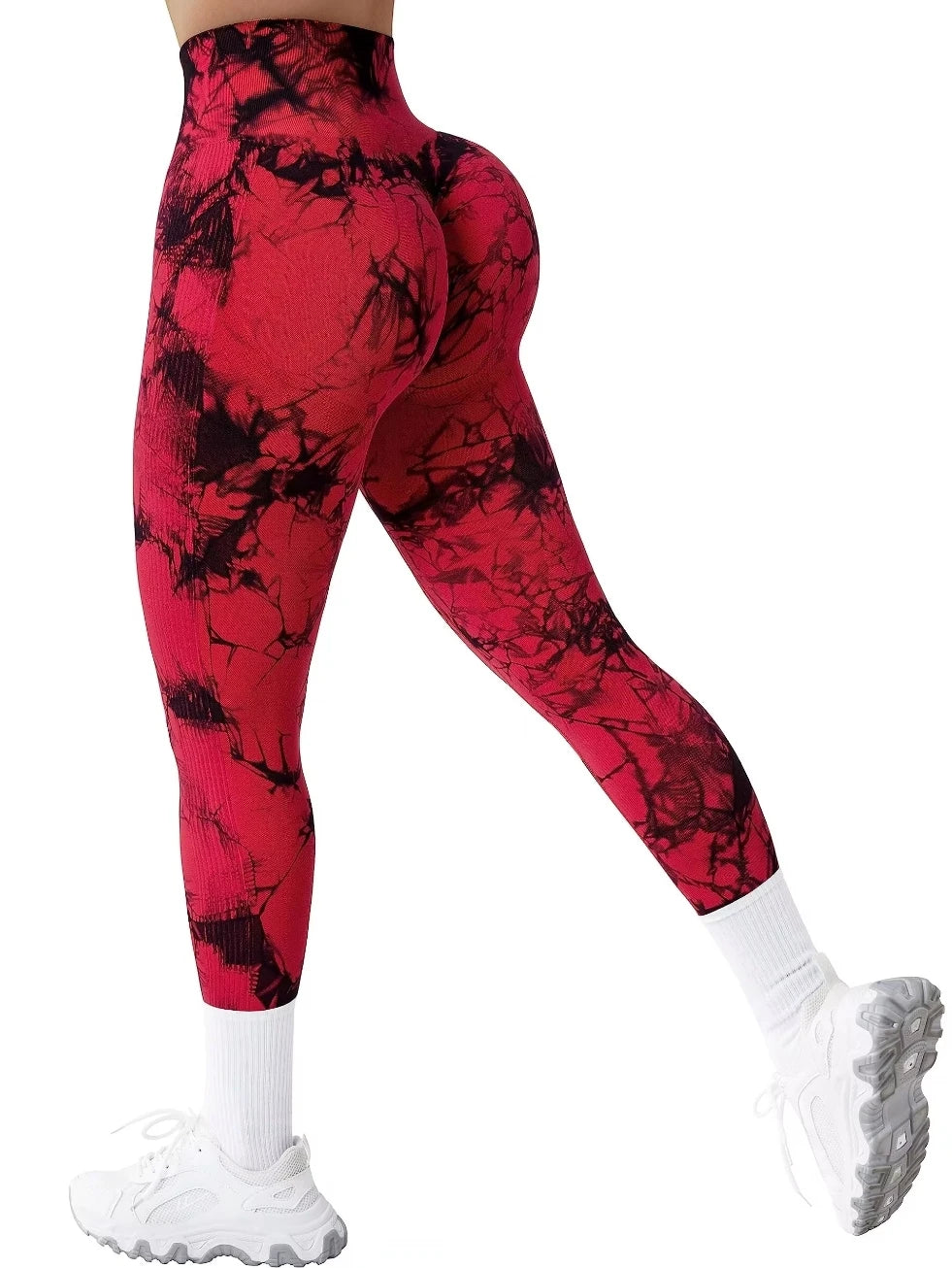 Legging Yoga Seamless Cintura Alta Push Up