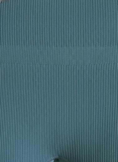 Conjunto Ribbed Seamless Crop Shorts