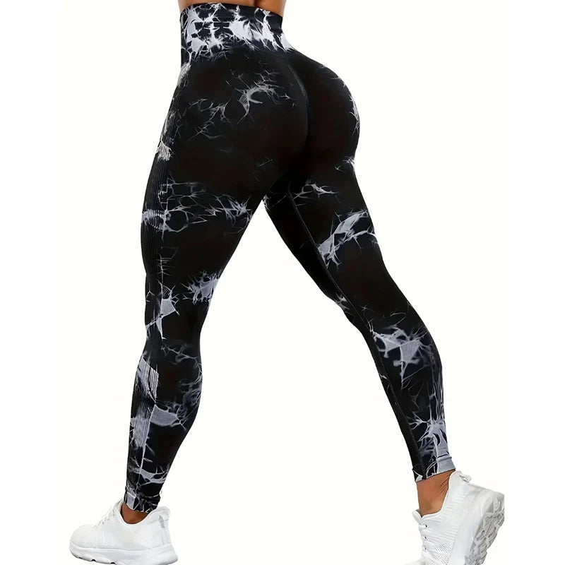 Legging Yoga Seamless Cintura Alta Push Up