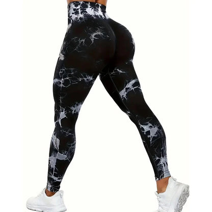Legging Yoga Seamless Cintura Alta Push Up