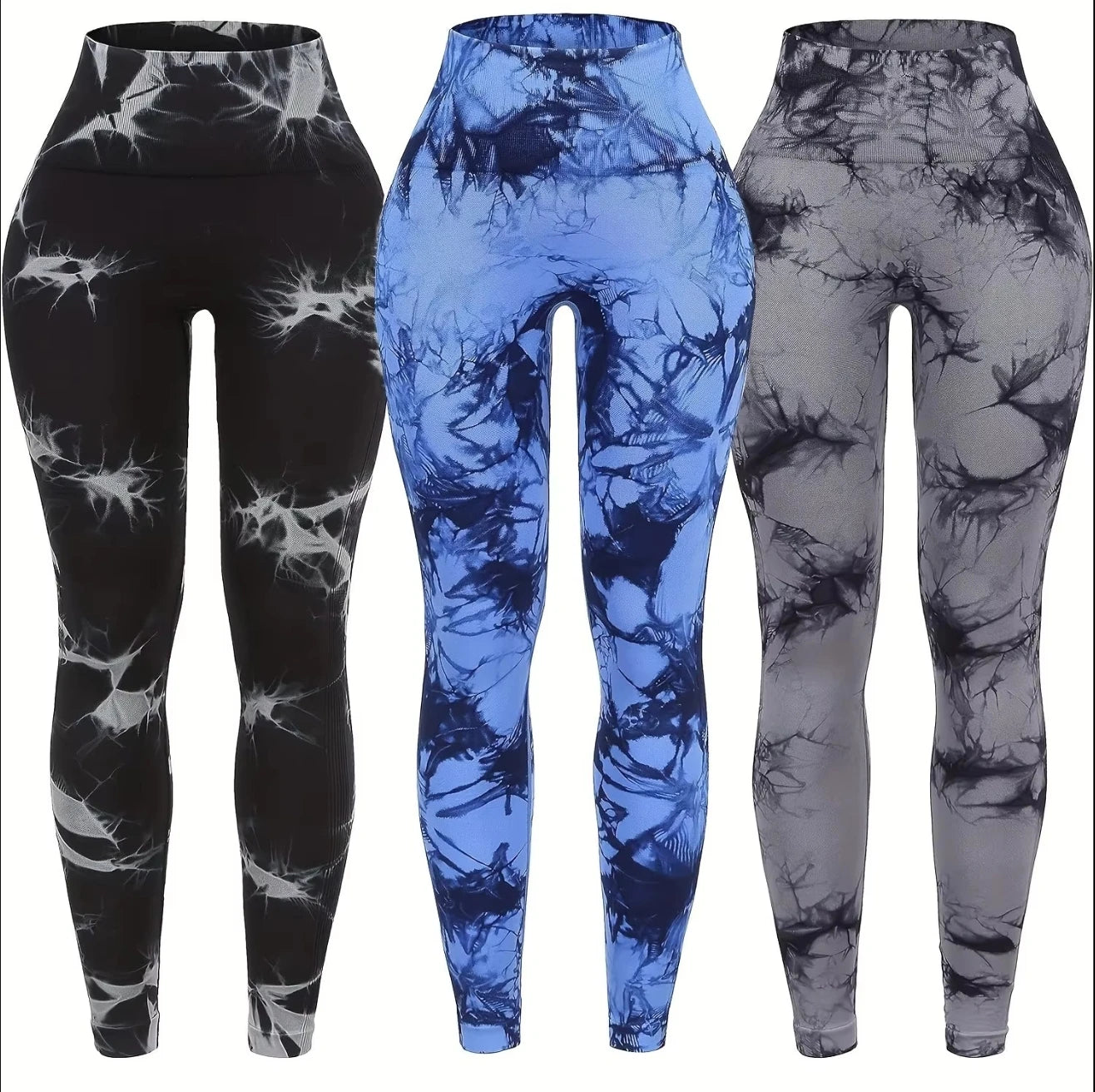 Legging Yoga Seamless Cintura Alta Push Up