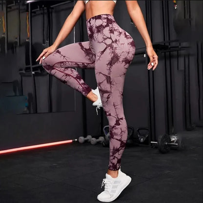 Legging Yoga Seamless Cintura Alta Push Up